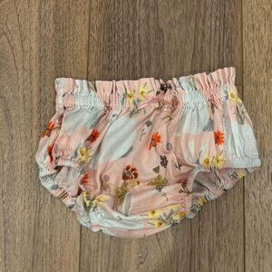 Pink Chicken Floral Rabbit Bunny Bloomers